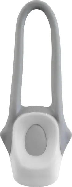 Abigail Plastic and silicone bicycle light  Bijela