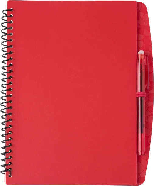 AARON PP notebook Crvena