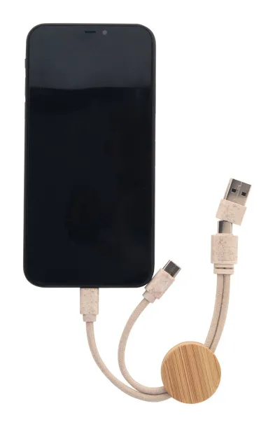 Nihon USB charger cable Natural