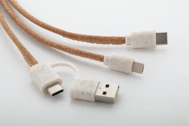 Koruku USB kabel za punjenje Prirodna