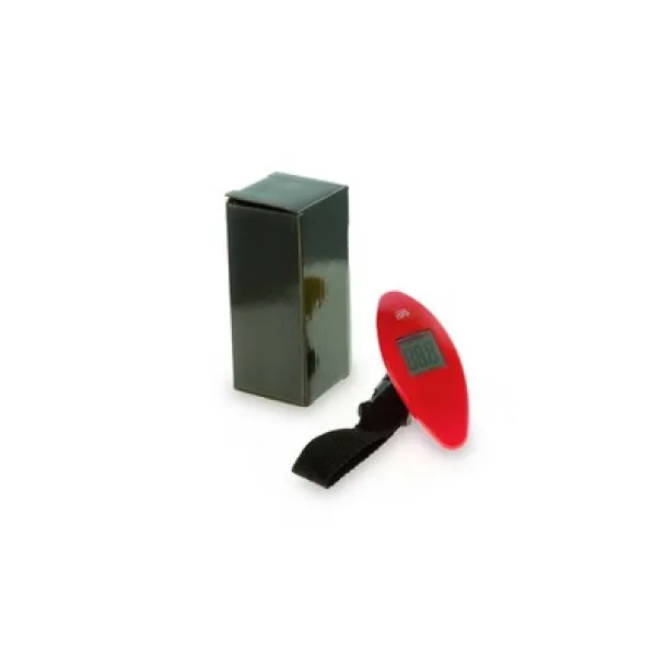  digitalna vaga za prtljagu Crvena