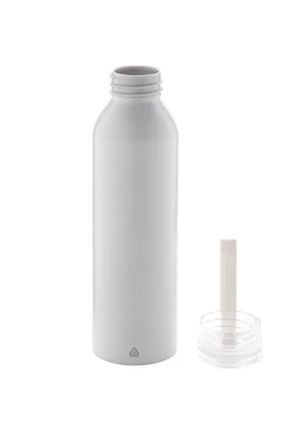 Ralusip recycled aluminium bottle White