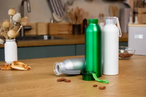 Ralusip recycled aluminium bottle Green