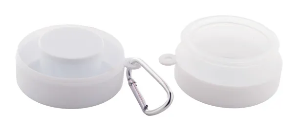 Medigo sklopiva šalica s pretincem za tablete, 220 ml Bijela