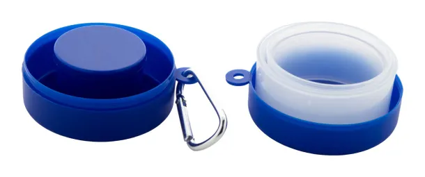 Medigo sklopiva šalica s pretincem za tablete, 220 ml Plava