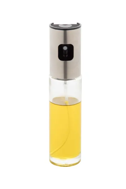 Liguria oil dispenser spray Transparent Silver