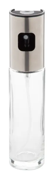 Liguria oil dispenser spray Transparent Silver