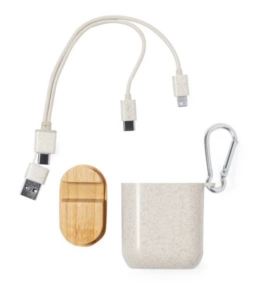 Nitida USB charger cable Natural