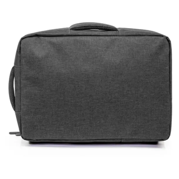 Tahir RPET backpack, laptop bag 15,6" black