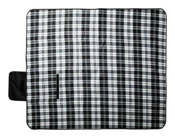 Angama RPET deka za piknik, 160 g/m² Crna