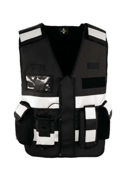 „Bonn“ TACTICAL SAFETY VEST - Korntex Black