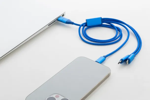 Cappy USB charger cable Blue