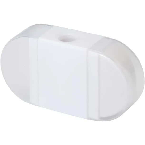 Velvi pencil sharpener with eraser White