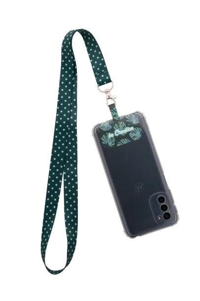 Subyard Mobile RPET custom RPET mobile holder lanyard White