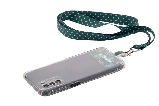 Subyard Mobile RPET custom RPET mobile holder lanyard White