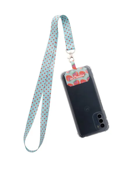 Subyard Mobile RPET custom RPET mobile holder lanyard White