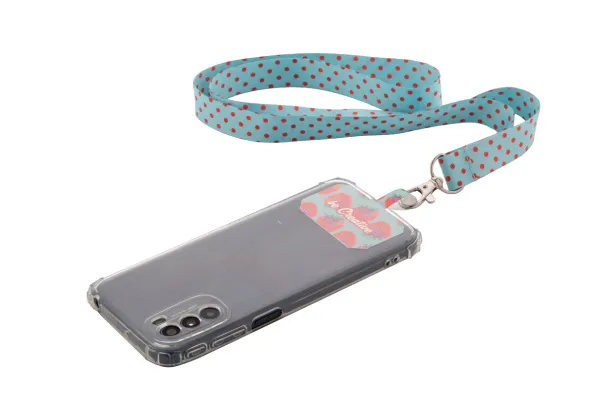 Subyard Mobile RPET custom RPET mobile holder lanyard White