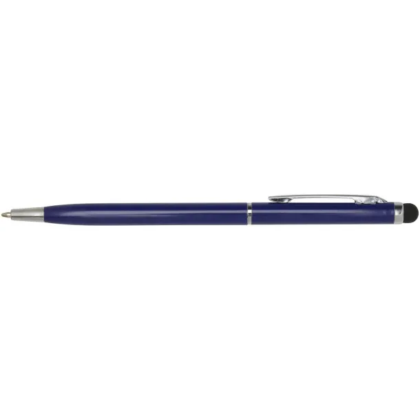 Ore aluminium ballpoint pen with stylus (blue ink) Ocean blue