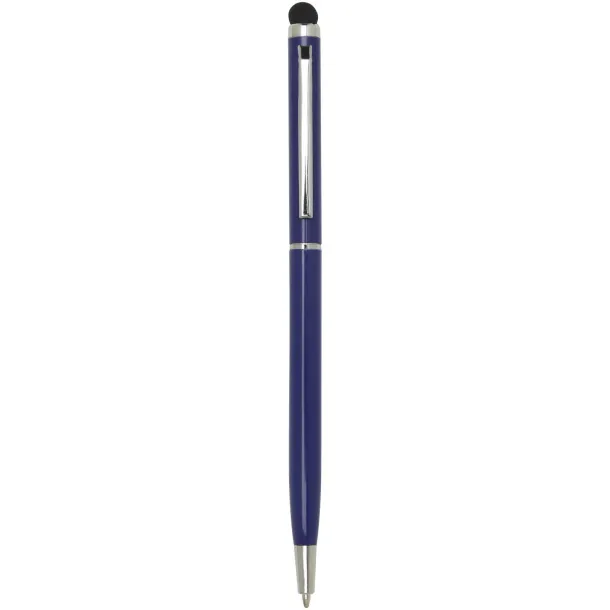 Ore aluminium ballpoint pen with stylus (blue ink) Ocean blue