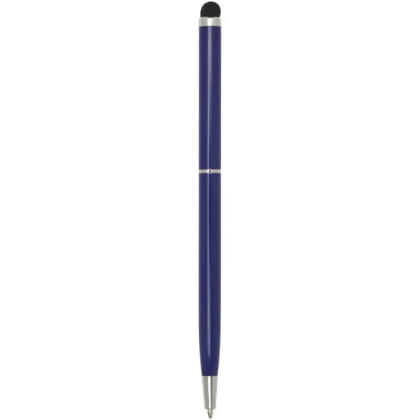 Ore aluminium ballpoint pen with stylus (blue ink) Ocean blue