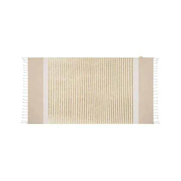  Recycled cotton towel gold