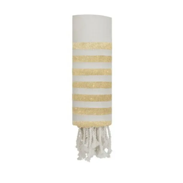  Recycled cotton towel gold