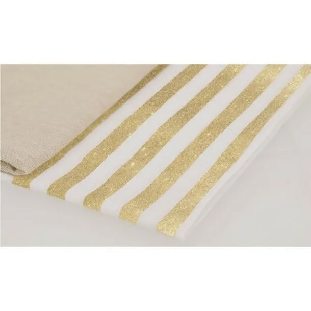  Recycled cotton towel gold