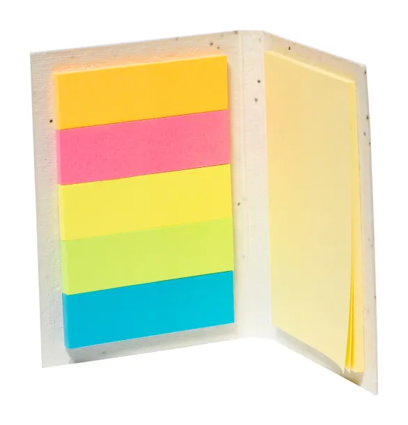 Semilla seed paper sticky notepad White