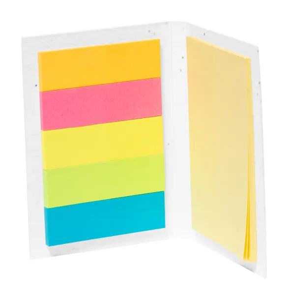 Semilla seed paper sticky notepad White