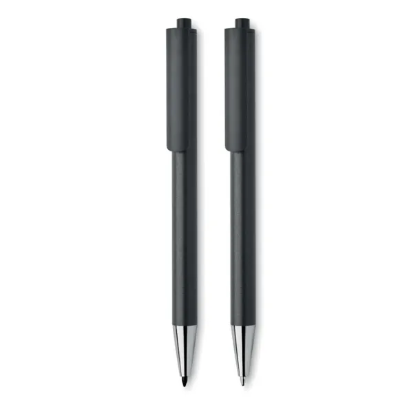 ORWELL Recycled aluminium pen set Black