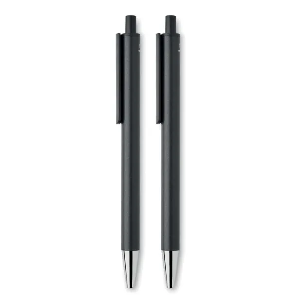 ORWELL Recycled aluminium pen set Black