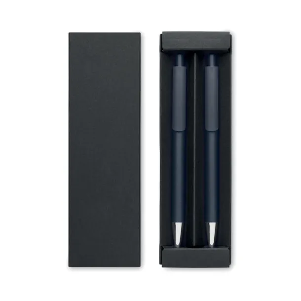 ORWELL Recycled aluminium pen set French Navy