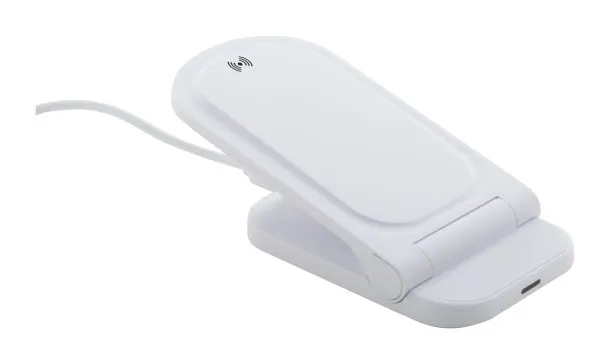 Rewolt RABS wireless charger mobile holder White