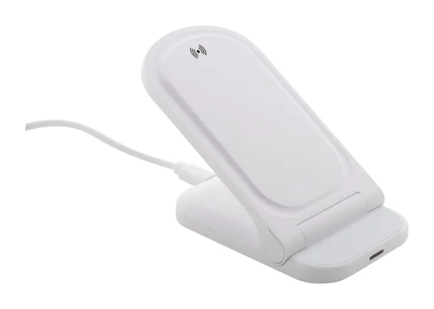 Rewolt RABS wireless charger mobile holder White