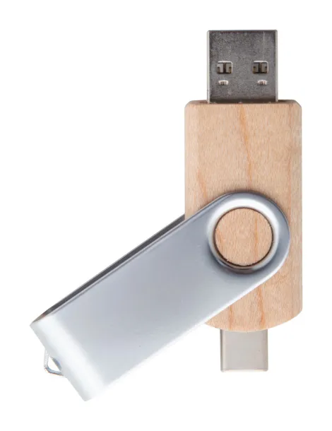 BooSpin OTG USB flash drive Natural