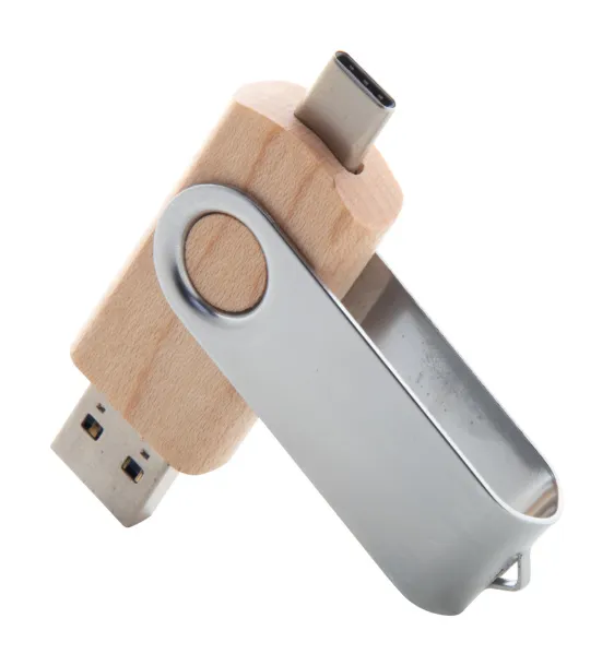 BooSpin OTG USB flash drive Natural