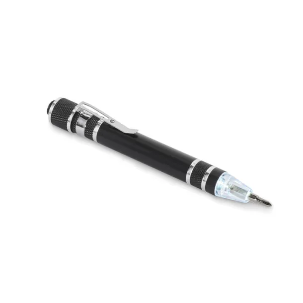 TUBULAR recycled multi tool pen Black