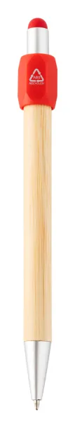 Sponner spinner ballpoint pen Red Natural