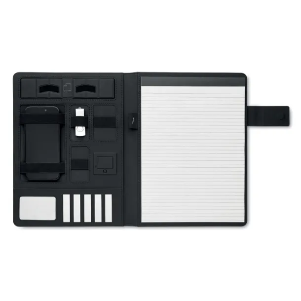 BURGUS A4 folder and wireless charger Black