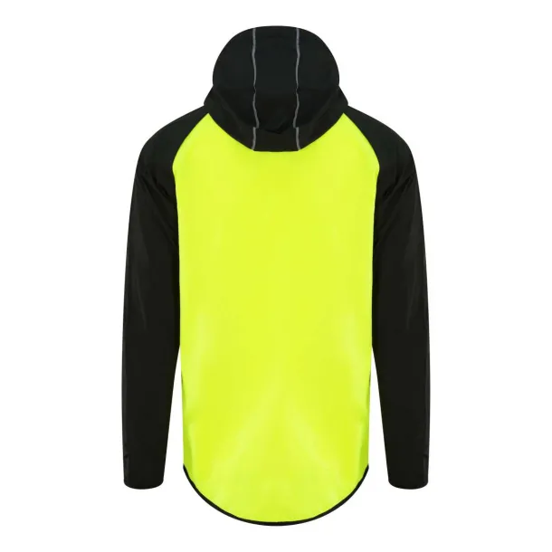 COOL CONTRAST WINDSHIELD JACKET - Just Cool Electric Yellow Crna