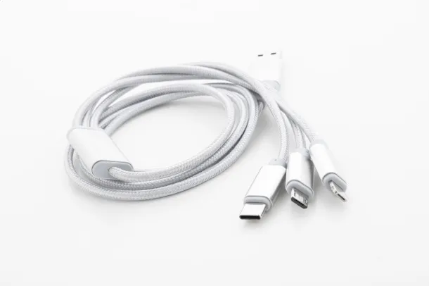 Ralong USB charger cable Silver