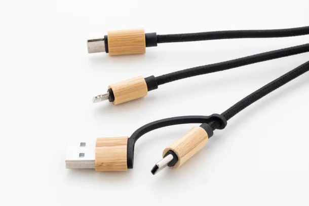 Cobbel Mini USB charger cable Natural Black