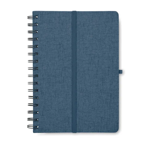 STRATA A5 notebook with phone holder Blue