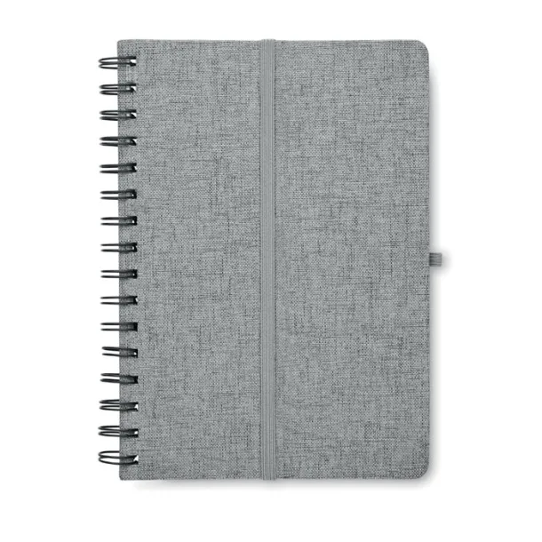 STRATA A5 notebook with phone holder Grey