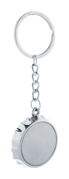 Bubly bottle opener keyring Silver