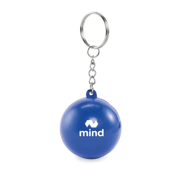 CIRKELY PU ball shape key ring Blue