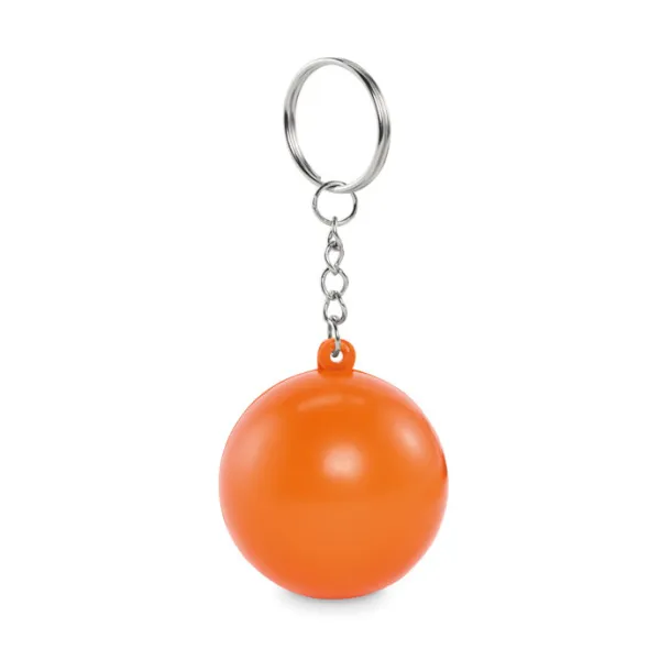 CIRKELY PU ball shape key ring Orange