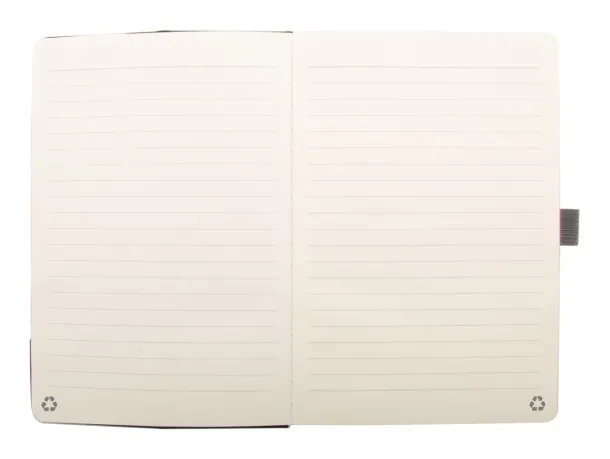 Chatom RPET notes s bežičnim punjačem, A5 Siva