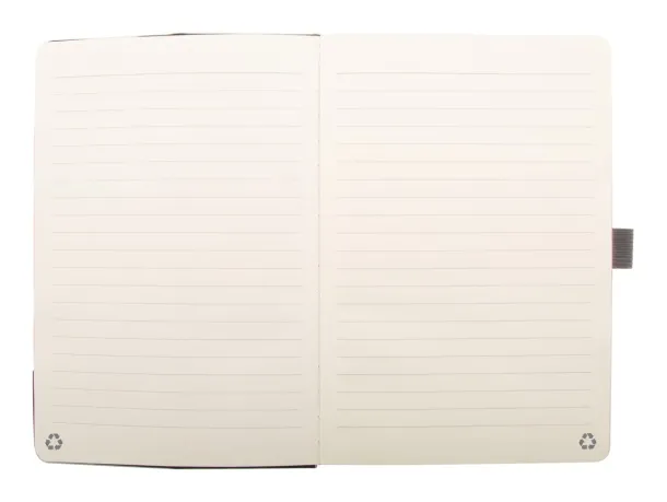 Chatom RPET notes s bežičnim punjačem, A5 Siva