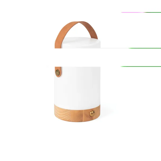 VINGA Narni RCS recycled ABS lantern - Vinga brown White